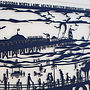 Brighton Seafront Folk Art Papercut, thumbnail 4 of 5