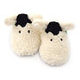 Shaggy Sheep Soft Baby Shoes, thumbnail 1 of 4