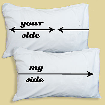 My Side Your Side Personalised Pillowcases, 6 of 6