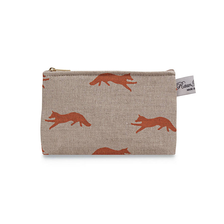 fox flat purse by rawxclusive | notonthehighstreet.com