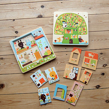 Layered Wooden Puzzles For Toddlers, 7 of 10
