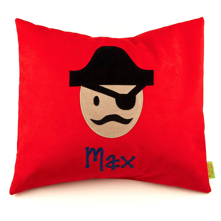 Personalised Pirate Cushion, 1 of 4