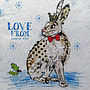 Personalised Woodland Christmas Sack   Hare, thumbnail 2 of 5