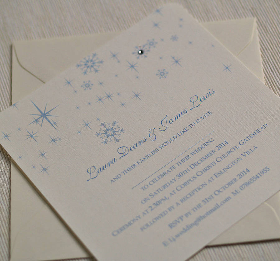 Winter Themed Invitations 6