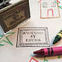 Personalised 'Masterpiece By' Stamp, thumbnail 2 of 4