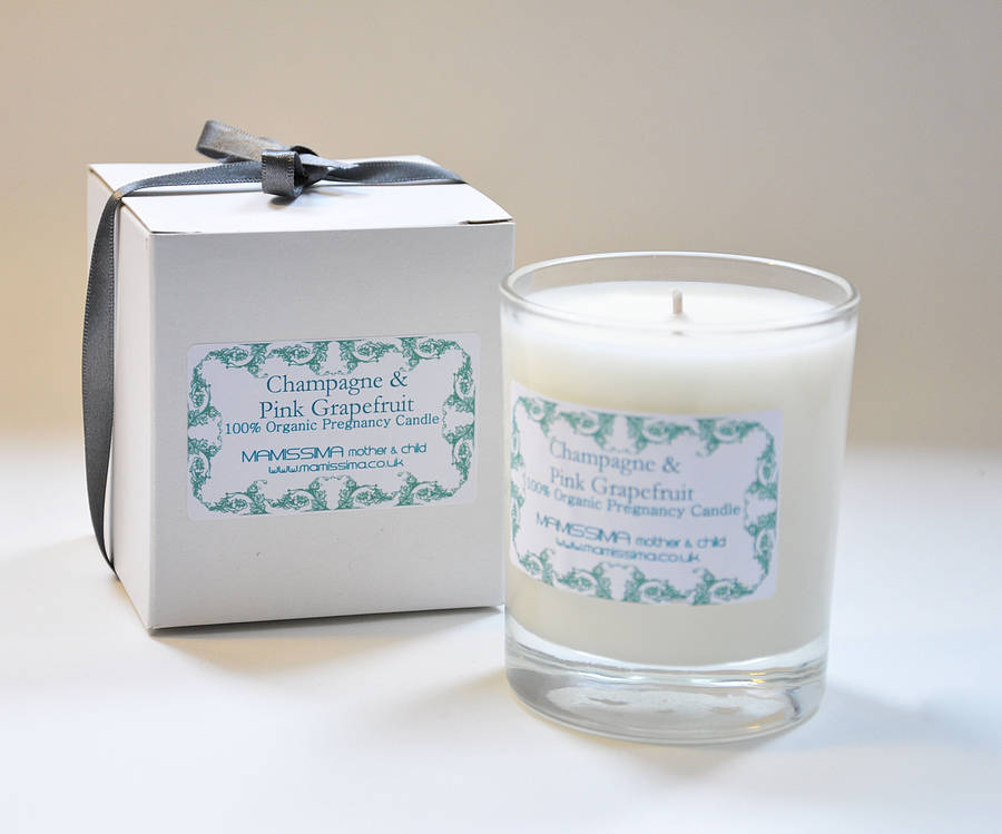 organic pregnancy therapy candle by loula and deer