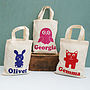 Personalised Animal Activity Mini Shopper Bag, thumbnail 3 of 5