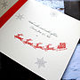 Personalised Christmas Card With Box, thumbnail 4 of 6