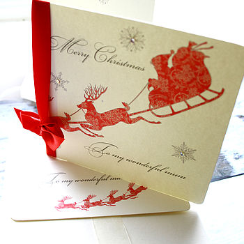 Personalised Christmas Card With Box, 5 of 6