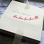 Personalised Christmas Card With Box, thumbnail 6 of 6