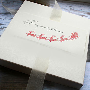 Personalised Christmas Card With Box, 6 of 6