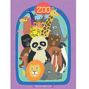 zoo poster by marcus walters studio | notonthehighstreet.com