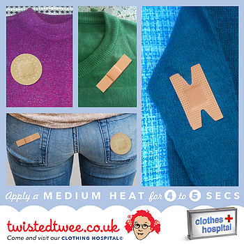 Plaster Patches A Fun Way To Upcycle Clothing, 2 of 2