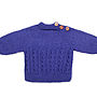 Soft Merino Wool Handmade Sweater, thumbnail 5 of 7