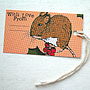 Woodland Mouse Christmas Tags, thumbnail 3 of 5