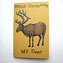 Woodland Deer Christmas Card, thumbnail 5 of 6