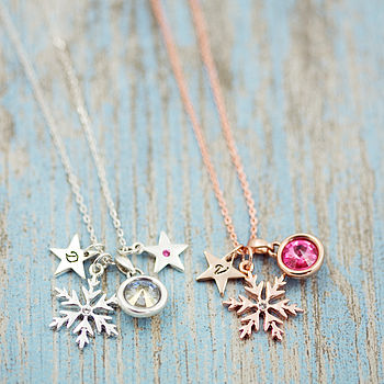 Design Your Own Snowflake Necklace, 5 of 7
