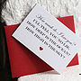 Five Mini Love Quote Cards, thumbnail 4 of 4
