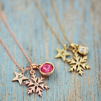 Design Your Own Snowflake Necklace, 3 of 7
