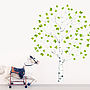 Tree Wall Sticker, Birch Tree With Leaves, Pvc Free, thumbnail 1 of 2