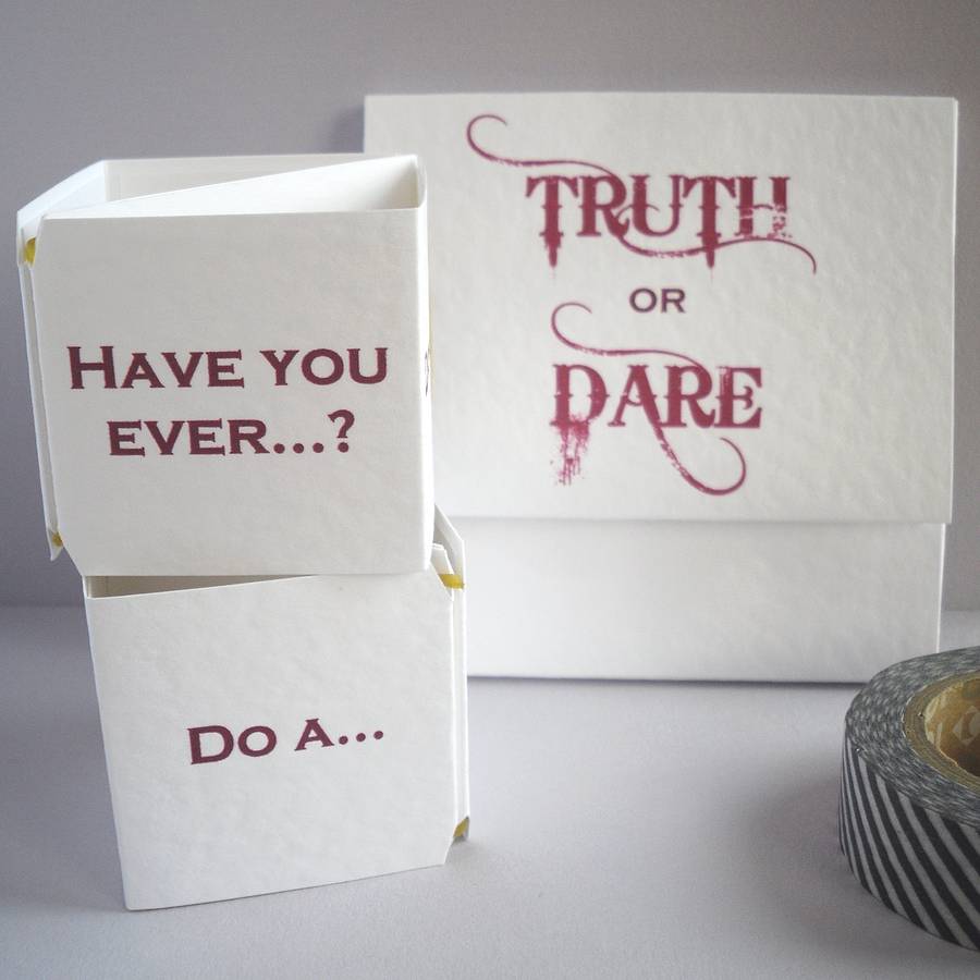 Halloween Truth Or Dare Popping Card By Southside Pinatas