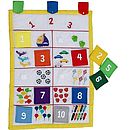 handmade learn to count wall hanging by alphabet baby & child ...