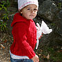 Long Sleeve Hooded Knitted Cardigan, thumbnail 1 of 8