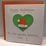 Personalised Santa Hat Christmas Card, thumbnail 4 of 4