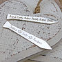 Silver Personalised Tie Collar Stiffeners, thumbnail 2 of 4