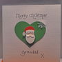 Personalised Santa Christmas Card, thumbnail 1 of 2