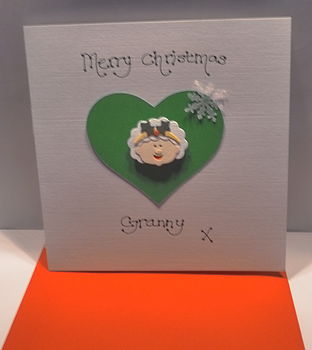 Personalised Mrs Claus Christmas Card, 2 of 4