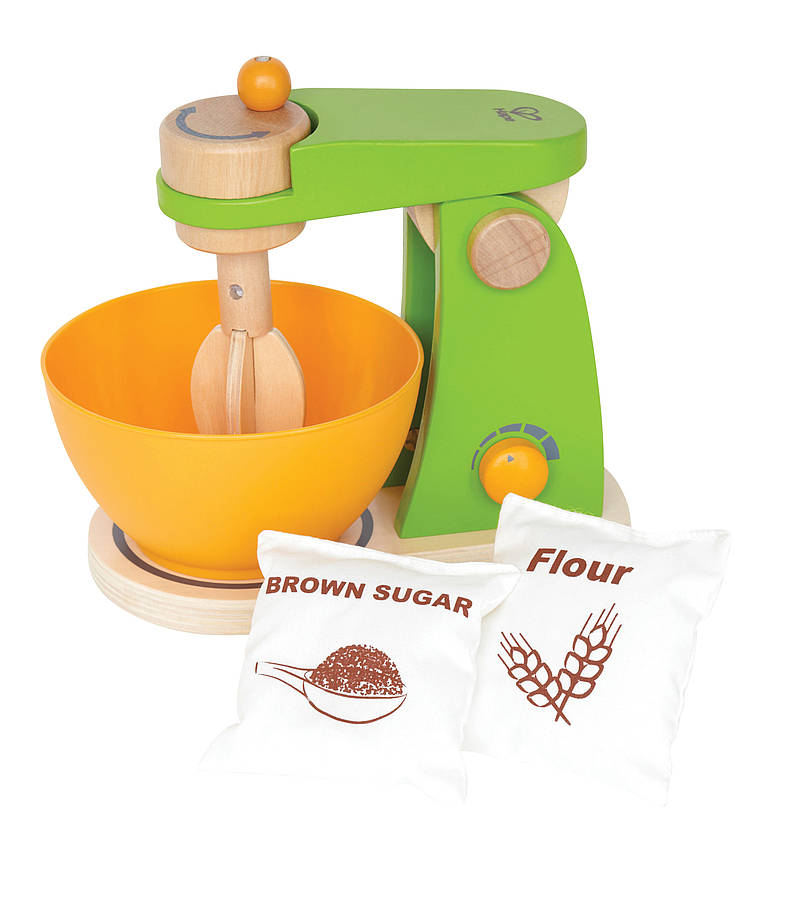 Wooden Food Mixer By Oskar & Catie