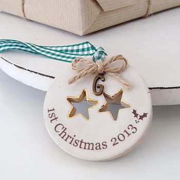 Personalised '1st Christmas 2013' Decoration, 5 of 7