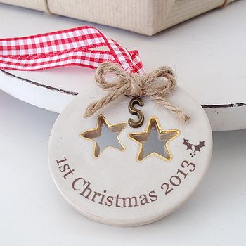 Personalised '1st Christmas 2013' Decoration, 7 of 7
