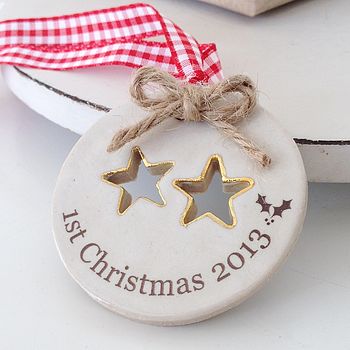 Personalised '1st Christmas 2013' Decoration, 4 of 7