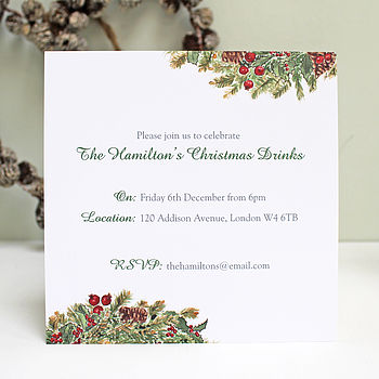 Personalised Christmas Invitations, 2 of 4