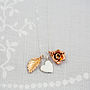 Delicate Gold Plated And Silver Mixed Charm Necklace, thumbnail 2 of 12