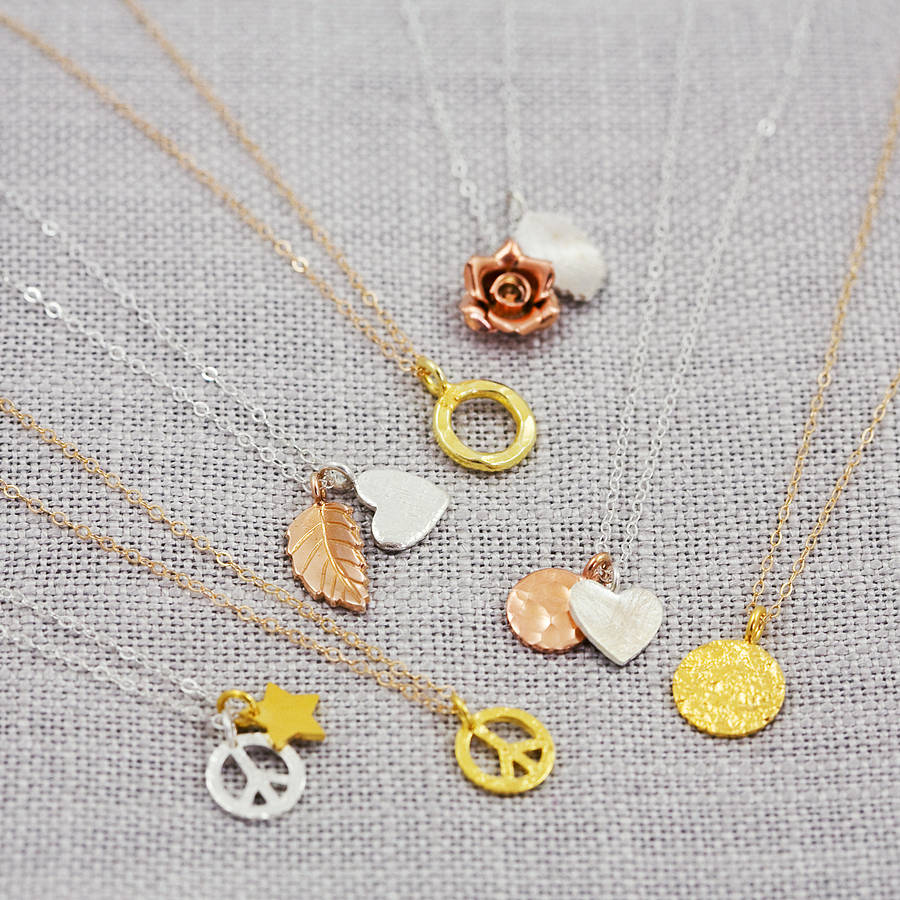 Made to Order Gold Necklaces by UbyKate