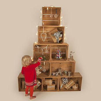 Large Christmas Crate Tree, 2 of 6