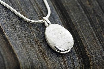 Silver Pebble Necklace, 3 of 12