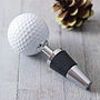 Golf Ball Bottle Stopper, thumbnail 1 of 5