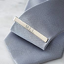 Silver Tie Clip By Hersey Silversmiths | notonthehighstreet.com