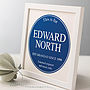 Personalised Framed Plaque Print, thumbnail 1 of 3