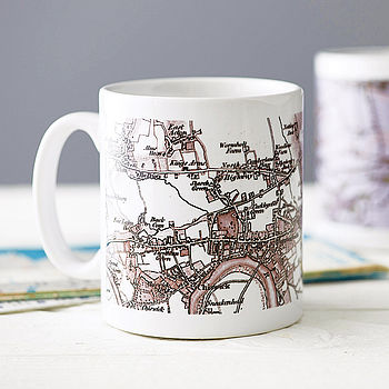 Personalised Map Mug With Choice Of Styles, 2 of 12