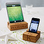 Oak Stand For iPhone, thumbnail 2 of 12
