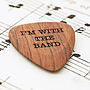 Personalised Wooden Plectrum, thumbnail 3 of 7