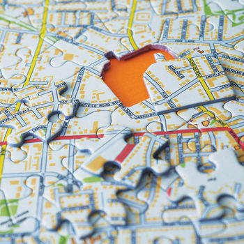 Personalised Our House Map Jigsaw, 4 of 12