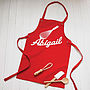 Personalised Child's Apron, thumbnail 2 of 5