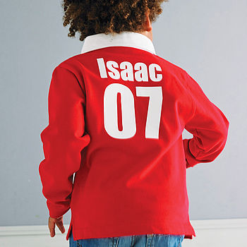 Personalised Child's Rugby Shirt, 12 of 12