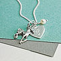Initial And Horse Charm Necklace, thumbnail 5 of 12